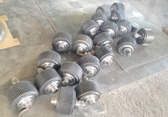 wood pellet making machine rollers